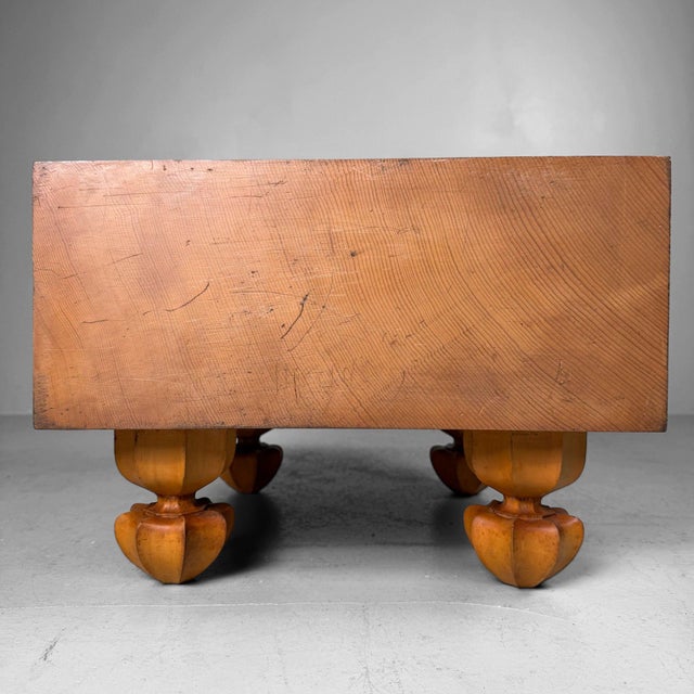 Japanese Go Set in Keyaki Wood with Stones, 1950s, Set of 3 For Sale - Image 11 of 18