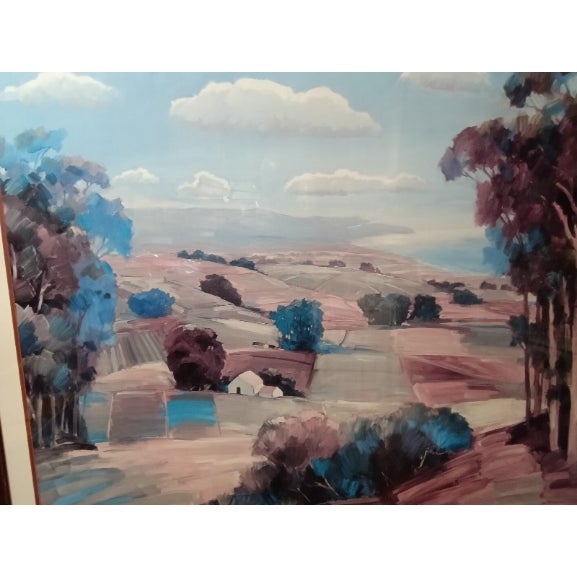 Rolling Coastal Lands - William Hannum - Giclee For Sale In Dallas - Image 6 of 6