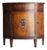 Ethan Allen Handpainted Demilune Console Cabinet For Sale
