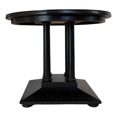 Art Nouveau Round Column Table, 1890s For Sale