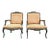 1970s Pair of Italian Side Chairs For Sale
