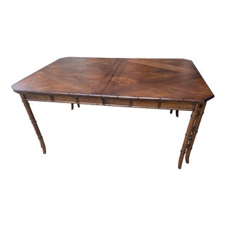 Mid 20th Century Chinoiserie Dining Table For Sale