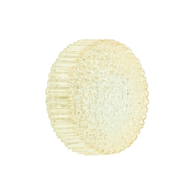 Mid-Century Modern Amber Bubble Glass Wall Light by Helena Tynell for Limburg, Germany, 1970s For Sale - Image 11 of 11