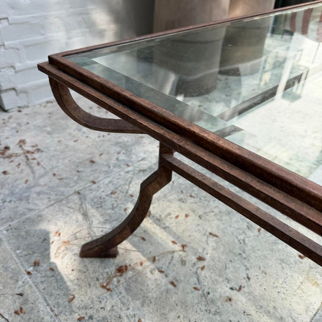 Late 20th Century Modernist Bronze Coffee Table For Sale - Image 11 of 18