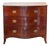 19th Century George III Mahogany Bow Front Chest For Sale