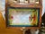 Art Deco Late 20th Century Vintage Art Deco Style Painted Glass Panel Spice Rack Cabinet With 30 Bottles For Sale - Image 3 of 12