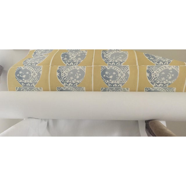Galbraith Paul Hand Blocked Stacked Pots Wallpaper 10 Yards