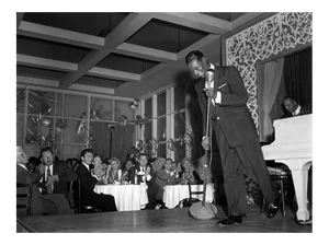 Nat 'King' Cole Performing at Ciro's 1954