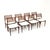 A superb set of Eight Danish vintage dining chairs by Erling Torvits. They were made in Denmark by Sorø Stolefabrik, they...