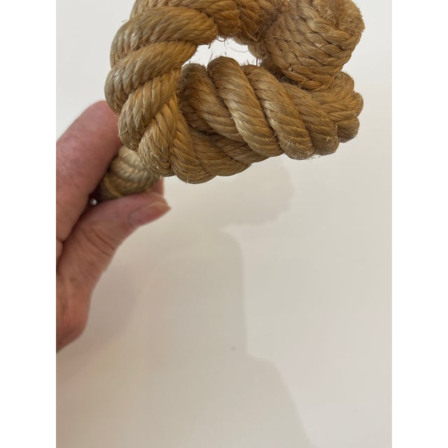 Adrien Audoux and Frida Minet Audoux & Minet, 1960s Rope Corkscrew , France, 1960s For Sale - Image 4 of 11