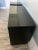 Mengel Furniture Co. 1950s Raymond Loewy for Mengel Chest of Drawers and Nightstand Set of 2 in Black With Glass Tops For Sale - Image 4 of 11
