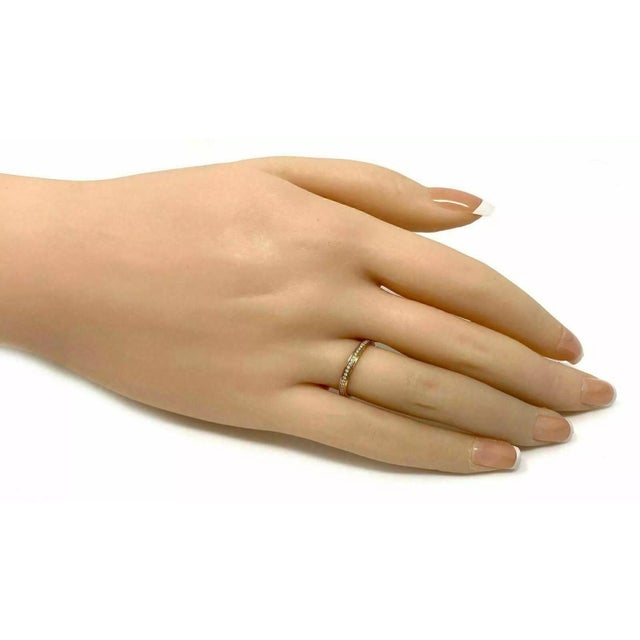 22705 - Cartier Diamond d'Amour 18k Pink Gold Band Ring