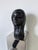 1980s Vintage Postmodern Female Bust Sculpture on Chrome Pedestal For Sale - Image 12 of 16