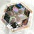 Early 20th Century Antique English Mother of Pearl Hexagonal Trinket Box For Sale - Image 5 of 12