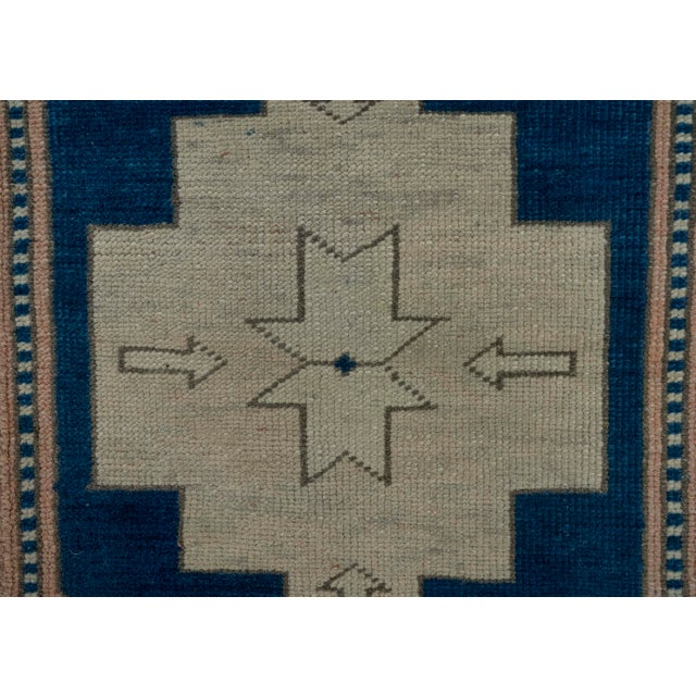 Turkish Mini Rug Oriental Hand Knotted Vintage Rug 1'10" x 2'5" #20619 For Sale - Image 4 of 8