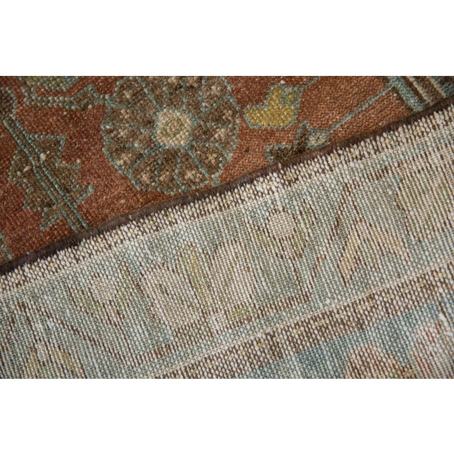 1940s Vintage Distressed Mazlaghan Rug - 2'7" x 4'2" For Sale - Image 5 of 8
