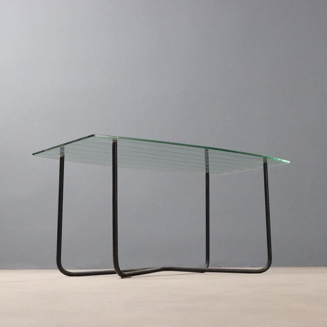 Coffee Table attributed to Jacques Hitier, 1950s For Sale - Image 9 of 10