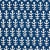 Contemporary Schumacher X Molly Mahon Bagru Fabric in Dark Blue For Sale - Image 3 of 3