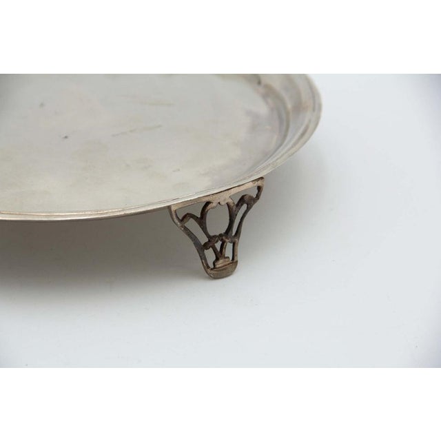 Circular Silver Ticket Box Saver, in Good conditions.