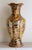 Vintage Royal Satsuma-Style 24" Porcelain Floor Vase – Gold Gilt & Dragon Handles For Sale In Naples, FL - Image 6 of 18