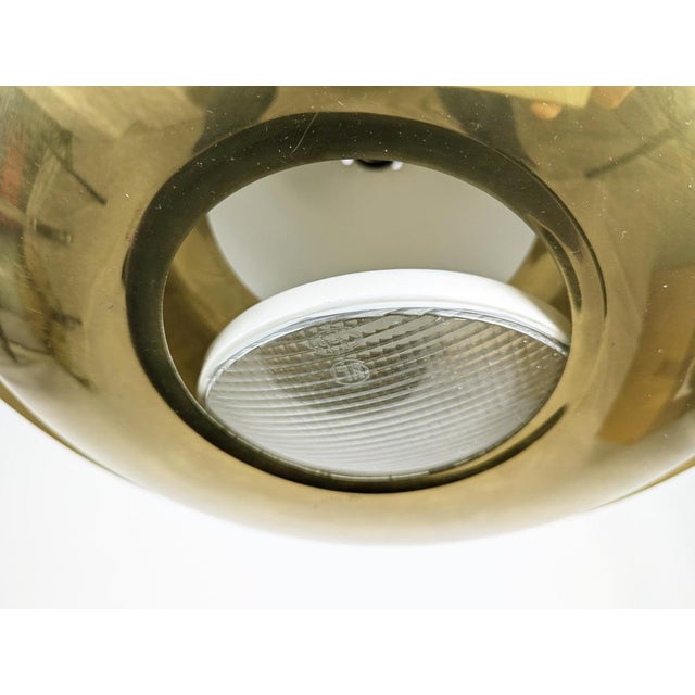 Brass and Optical Glass Nictea Pendant Lamp by Tobia and Afra Scarpa for Flos, 1971 For Sale - Image 15 of 18