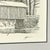 Mid-Century Americana Rustic Lithograph From Pencil Drawing, Covered Bridge Framed. For Sale - Image 9 of 13