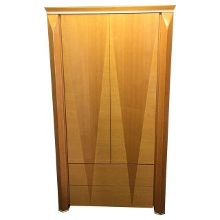 Giorgio Collection Parquet Armoire For Sale