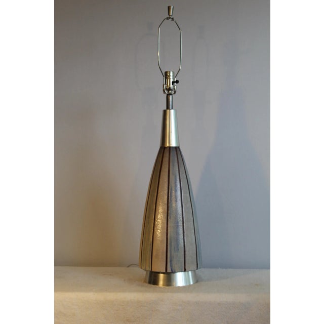 Blue Aldo Londi Style Italian Ceramic Light Blue . For Sale - Image 8 of 8