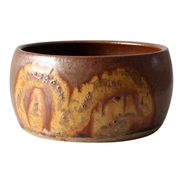 Vintage Studio Pottery Bowl For Sale