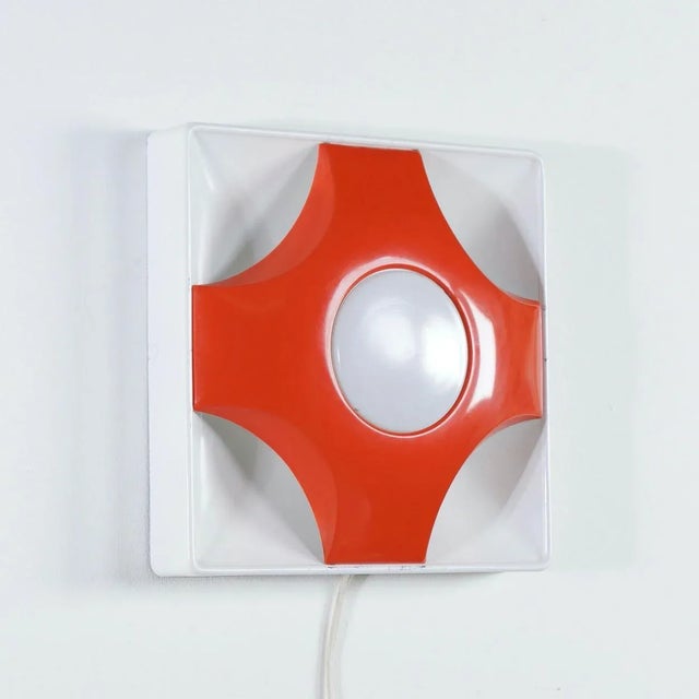 Metal Pop Art Wall Light from Sölken-Leuchten, 1970s For Sale - Image 7 of 13