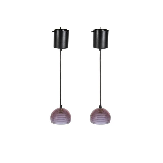 Mauve Suspension Light by Seguso, 1960s For Sale - Image 8 of 8
