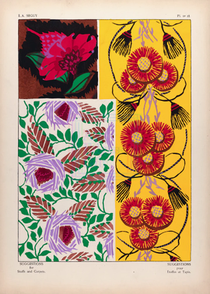 Ea Seguy Suggestions Pour Étoffes Et Tapis, Plate 18