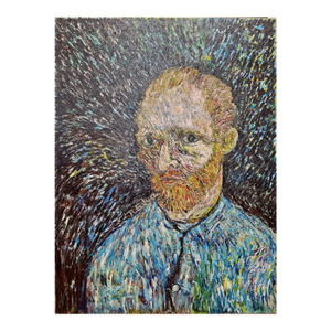 Self-Portrait After Van Gogh, by Henrico (Richio) Galvez