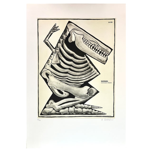 Hervé di Rosa, Raphaël, Signed Etching For Sale