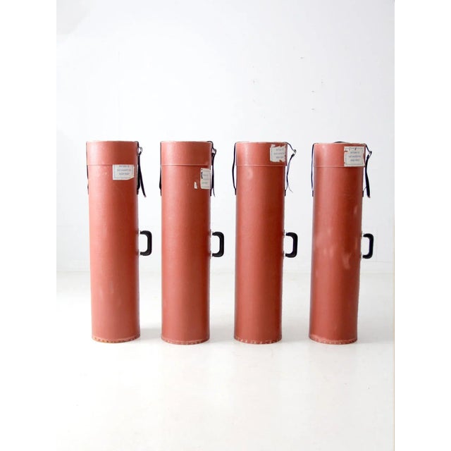 Vintage Industrial Transport Cases Set of 4 For Sale - Image 15 of 17