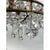 Bronze Vintage French Empire Style Gilt Bronze & Tiered Crystal & Beads Chandelier For Sale - Image 8 of 14