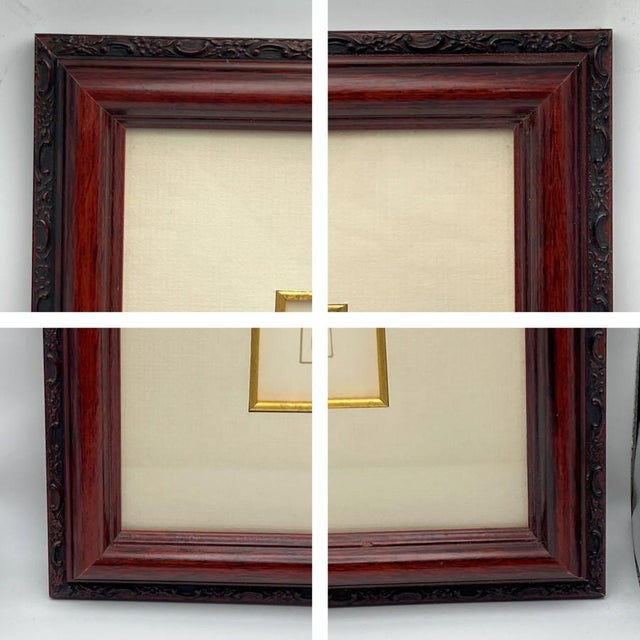 Pair: Vintage Jaguar Felis Onca Book Plate Lithographs Framed Art Print Big Cats For Sale - Image 9 of 18