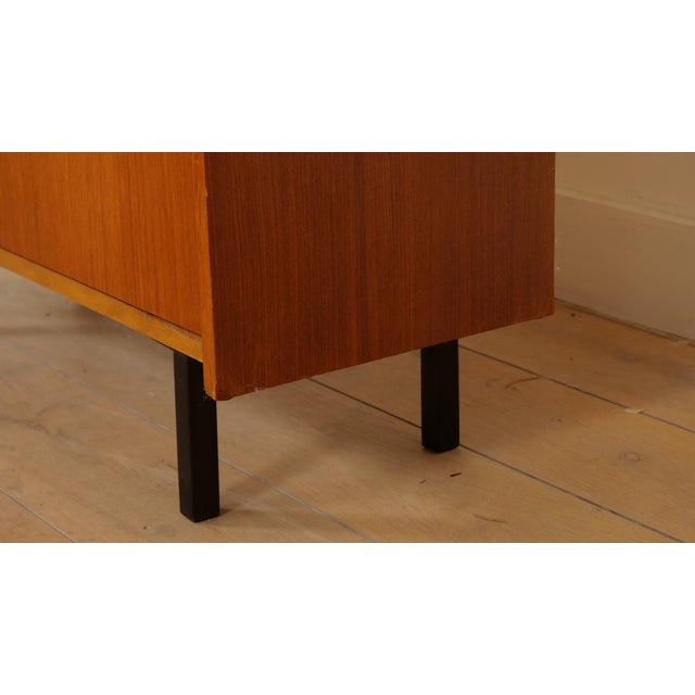 1950s Vintage Shoe Cabinet in Teak, 1960s For Sale - Image 5 of 12