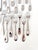 Wallace 18/10 Stainless Steel Flatware Set for Four, 20-Piece Teardrop Design For Sale - Image 11 of 12