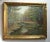 This is a very beautifully painted Maine landscape with a brook running through a forest. This is oil painted on a...