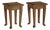 Antique Danish Pine Stools, Late 19th Century, Set of 2 For Sale
