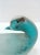 Brown Teal Scavo Glass Bird by Gino Cenedese, 1960s For Sale - Image 8 of 12