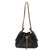 Black 26P Black Quilted Caviar Mini Chanel 25 Hobo Handbag For Sale - Image 8 of 9