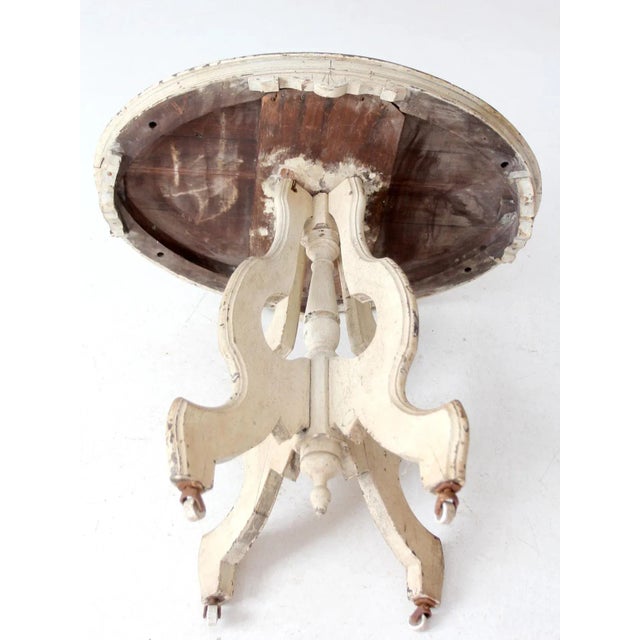 Antique Victorian East Lake Style Accent Table For Sale - Image 16 of 16