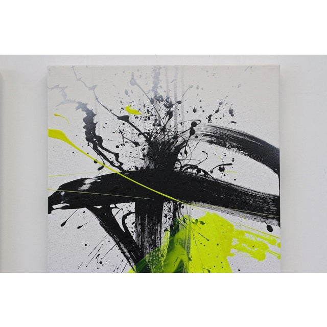 MS, Three-Part Painting of Eve & the Snake, 2024, Acrylic on Canvas, Set of 3 For Sale - Image 12 of 13