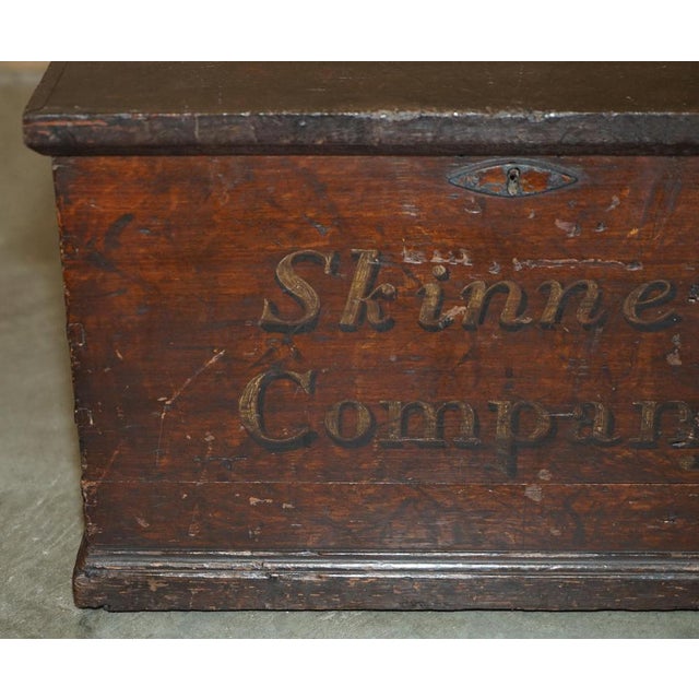 Antique Victorian Campaign Chest For Sale - Image 5 of 18