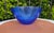 Cobalt Glass Plate by Hadeland Glassworks, 1970s For Sale - Image 6 of 7