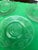 1970s 1970s Collection of Small Etched Floral Glass Plates- Set of 10 For Sale - Image 5 of 8