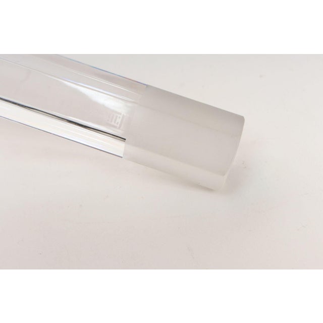 Vintage Oversized Crystal Pencil Sculpture For Sale - Image 11 of 12