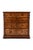 An exceptional early victorian mahogany chest of drawers with an arrangement of two over three long drawers. The smooth...
